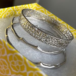 COPY - Kendra Scott - Silver bracelets, set of 3